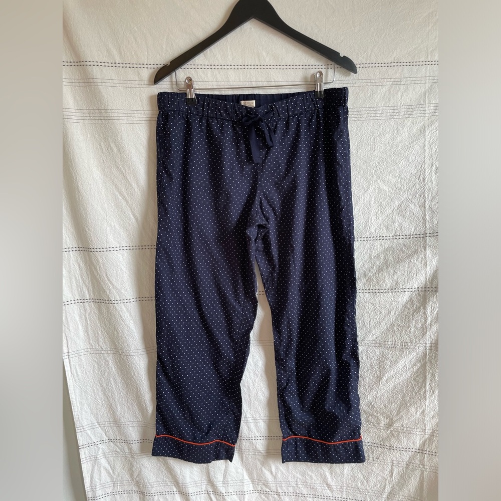 J crew Pajama pants. Size M. 100 % cotton.
